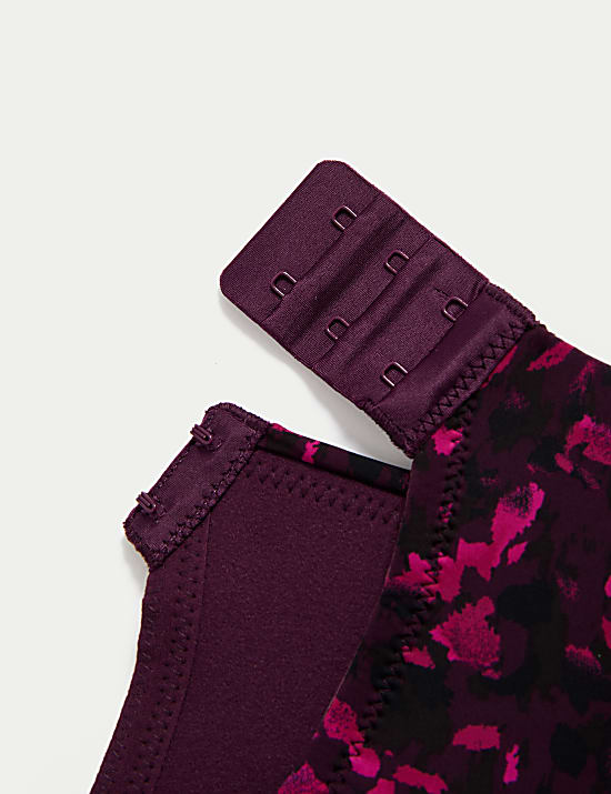 Flexifit&trade; Printed Wired Minimiser Bra (C-H)