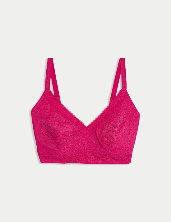 Flexifit™ Lace Non Wired Minimiser Bra C-H