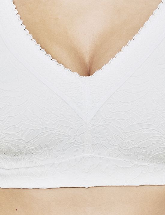 Flexifit™ Lace Non Wired Minimiser Bra C-H