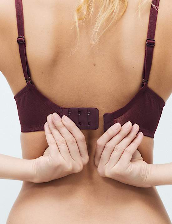 3pk Wired Full Cup Minimiser Bras C-H