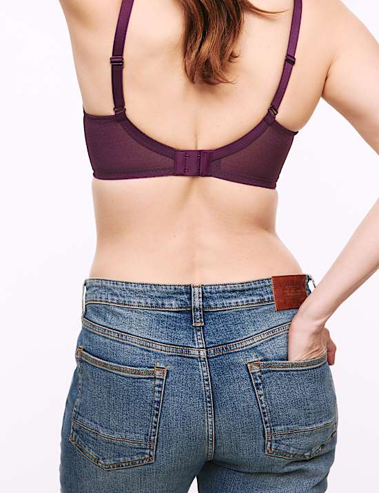 3pk Wired Full Cup Minimiser Bras C-H