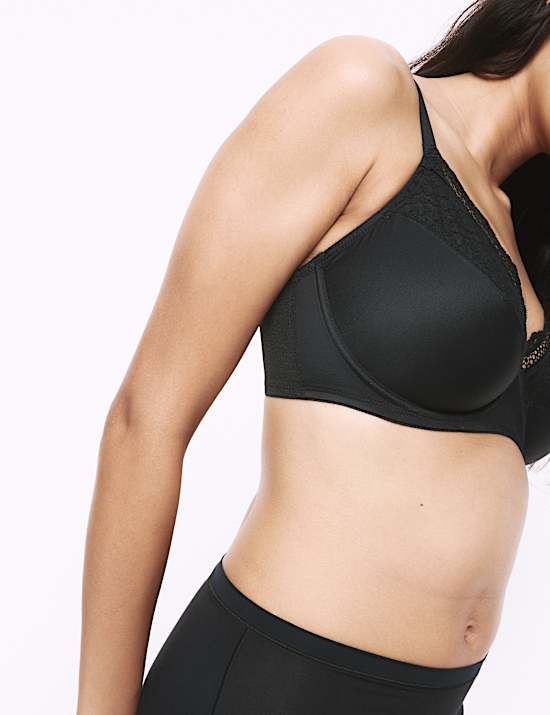 3pk Wired Full Cup Minimiser Bras C-H