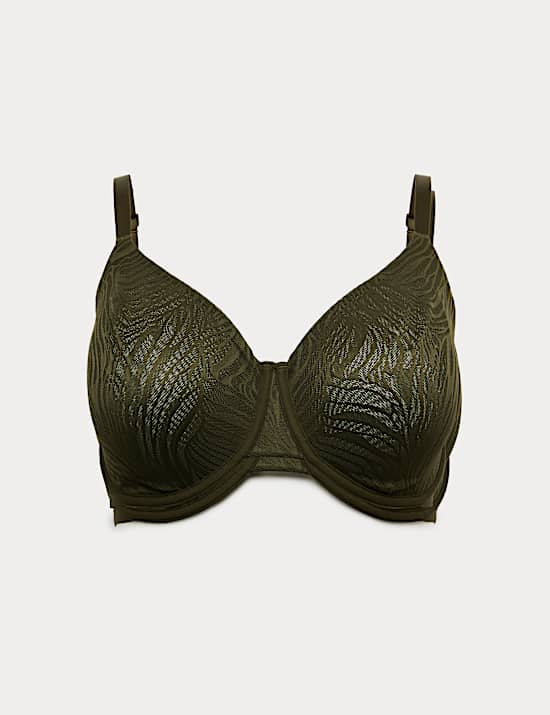 Body Lace Wired Minimiser Bra (C-H)