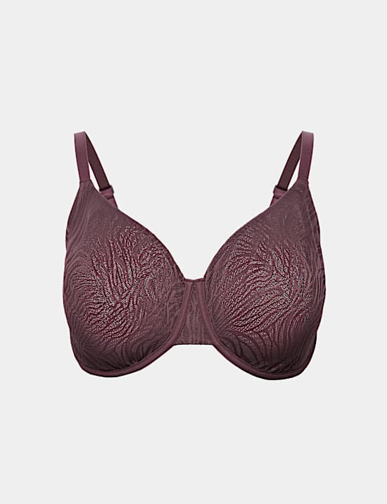 Body Lace Wired Minimiser Bra C-H