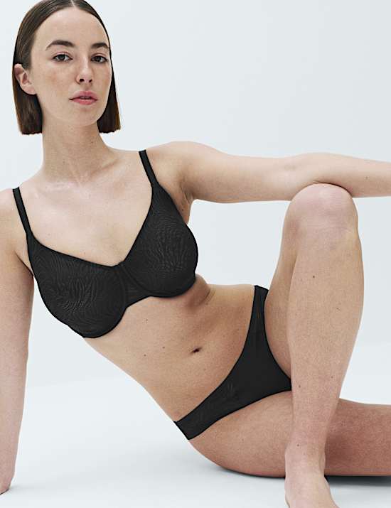 Body Lace Wired Minimiser Bra (C-H)