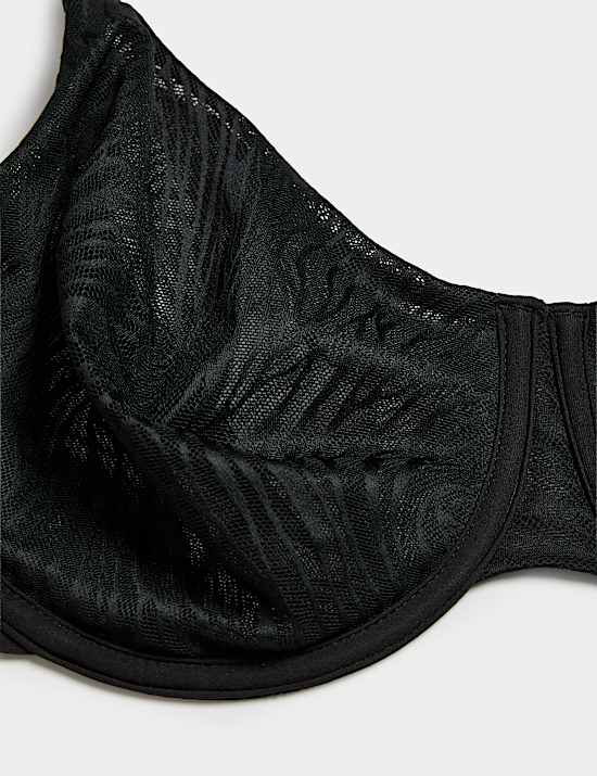 Body Lace Wired Minimiser Bra (C-H)