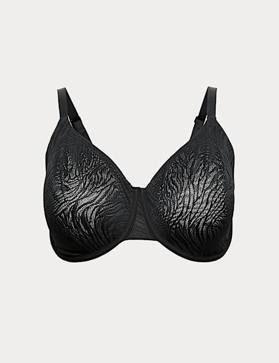 Body Lace Wired Minimiser Bra (C-H)