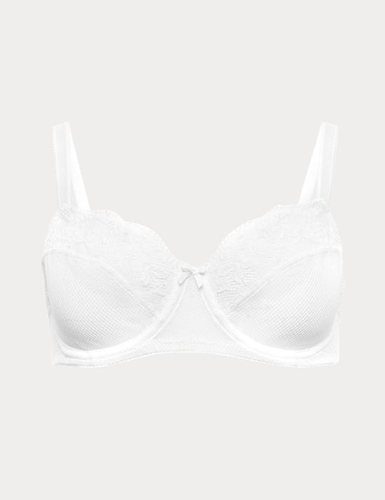 Soutien-gorge minimiseur Jasmine &agrave; armatures et dentelle, bonnets C &agrave; H