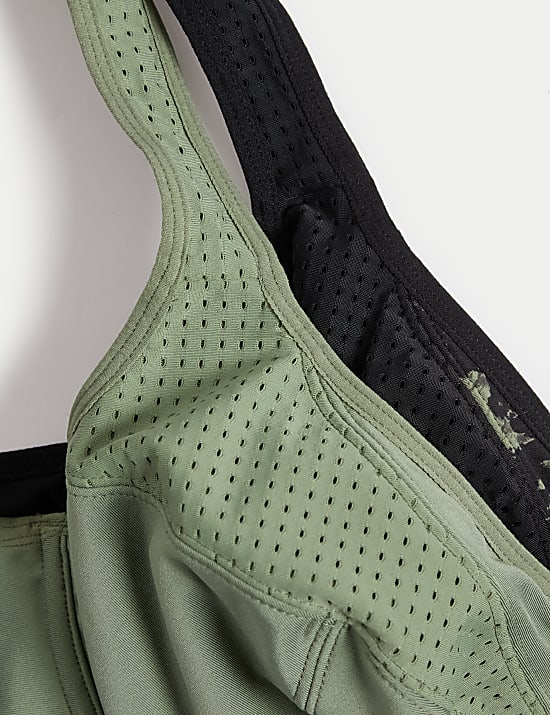 2pk Ultimate Support Wired Sports Bras A-E