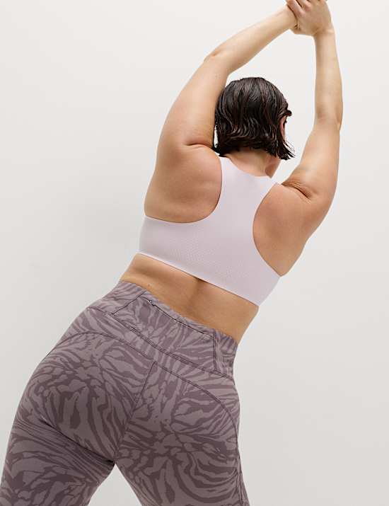 Soutien-gorge sport zipp&eacute; impact tr&egrave;s &eacute;lev&eacute; sans armature, bonnets A &agrave; GG