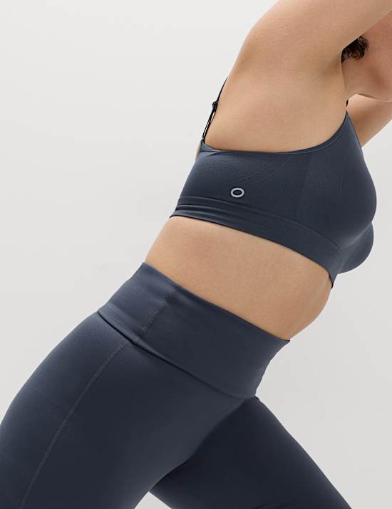 Nahtloser Sport-BH ohne B&uuml;gel f&uuml;r geringe Belastungen