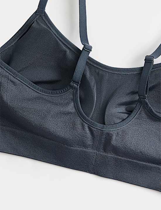 Nahtloser Sport-BH ohne B&uuml;gel f&uuml;r geringe Belastungen