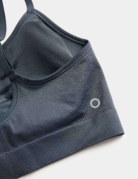 Nahtloser Sport-BH ohne B&uuml;gel f&uuml;r geringe Belastungen