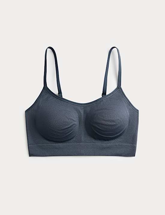 Nahtloser Sport-BH ohne B&uuml;gel f&uuml;r geringe Belastungen