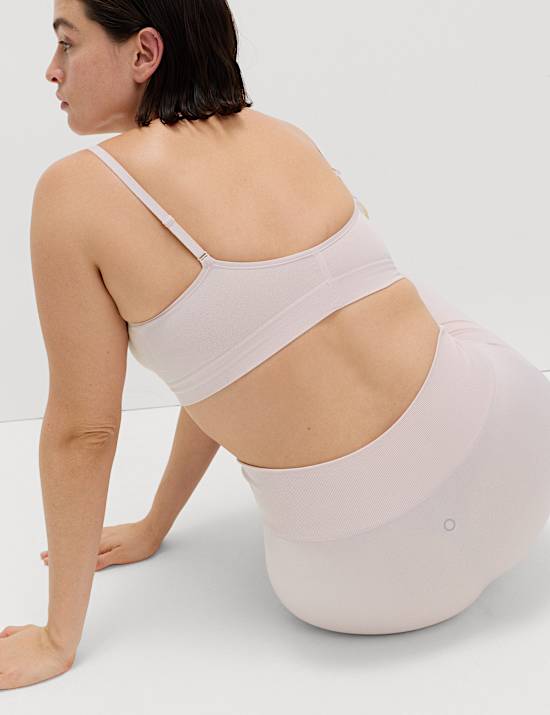 Low Impact Seamless Non Wired Sports Bra
