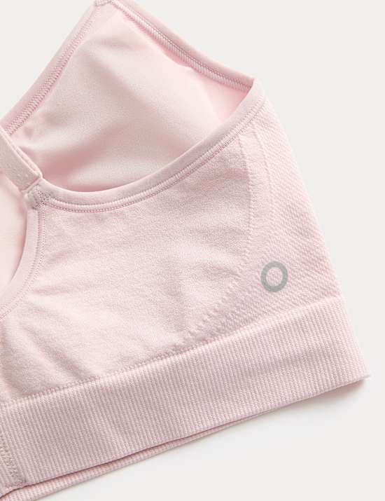 Low Impact Seamless Non Wired Sports Bra