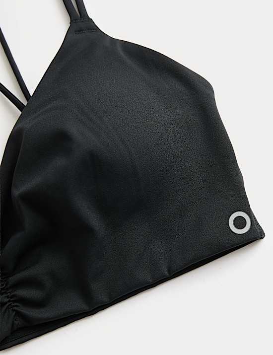 Low Impact Non Wired Triangle Sports Bra