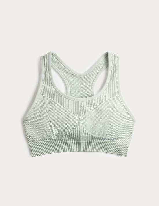 Reversible Seamless Medium Support Sports Bra