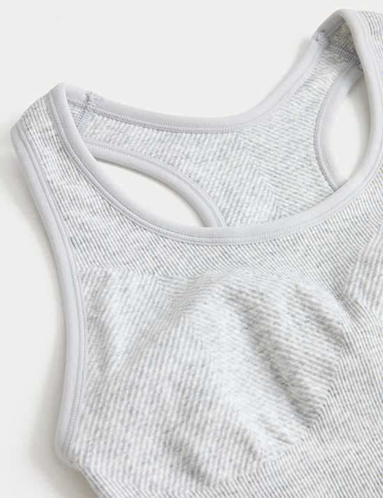 Reversible Seamless Medium Support Sports Bra