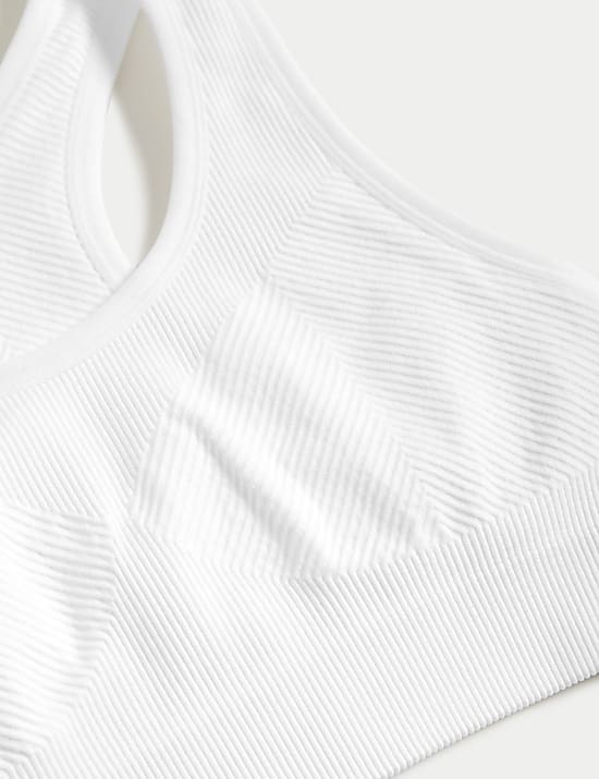 Reversible Seamless Medium Support Sports Bra