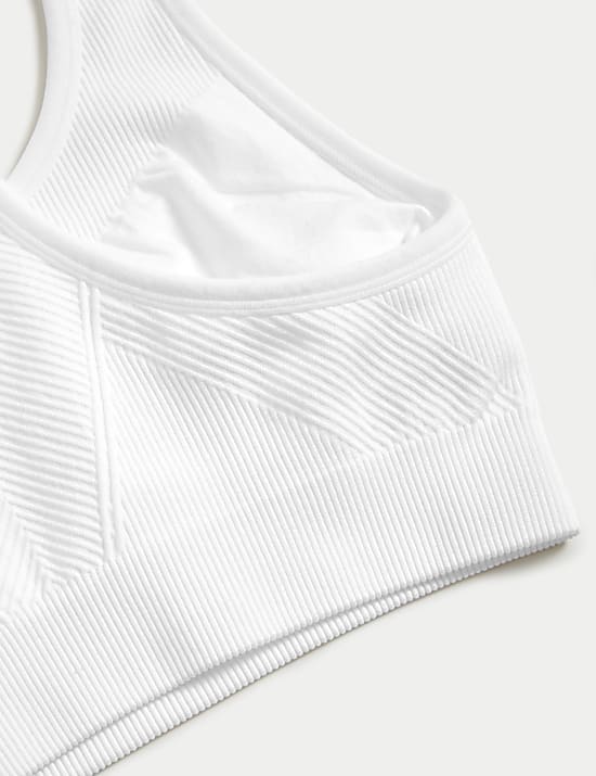 Reversible Seamless Medium Support Sports Bra