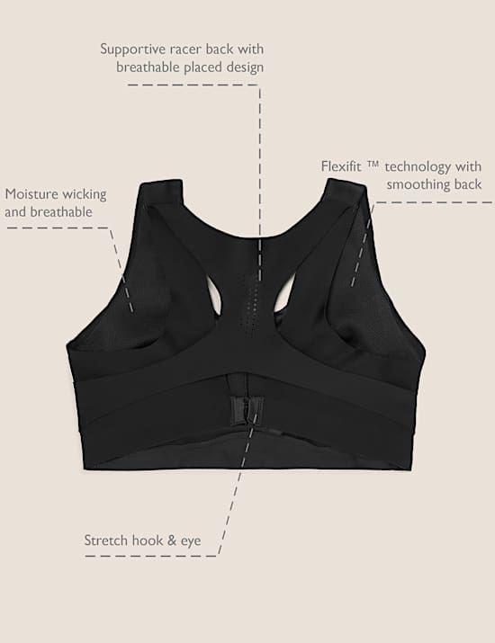 Flexifit&trade; High Impact Sports Bra A-E