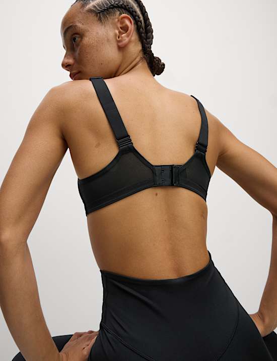 Pack de 2 sujetadores deportivos con aros de sujeción definitiva para copas A-H