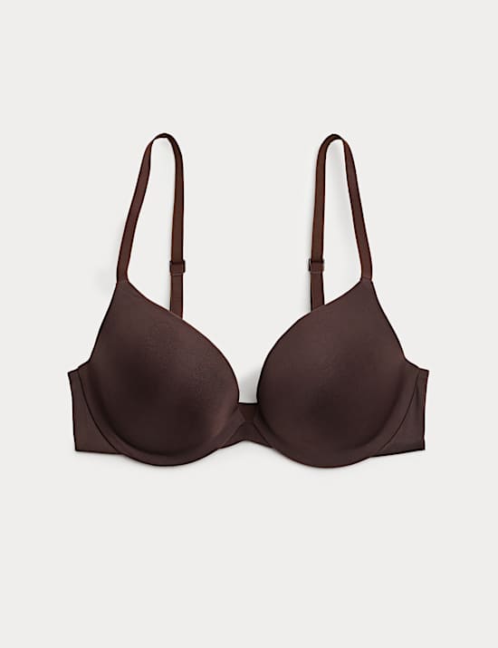 Body Invisibles&trade; Wired Push Up Plunge Bra (A-E)
