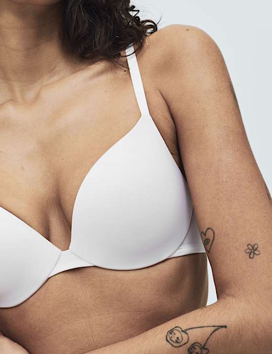 Body Invisibles&trade; Wired Push Up Plunge Bra (A-E)