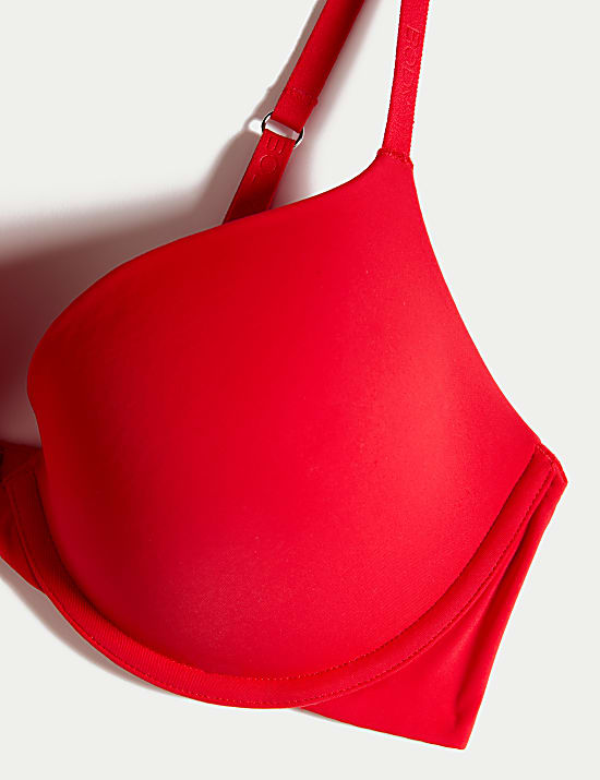 Flexifit™ Wired Push-Up Plunge Bra (A-E)