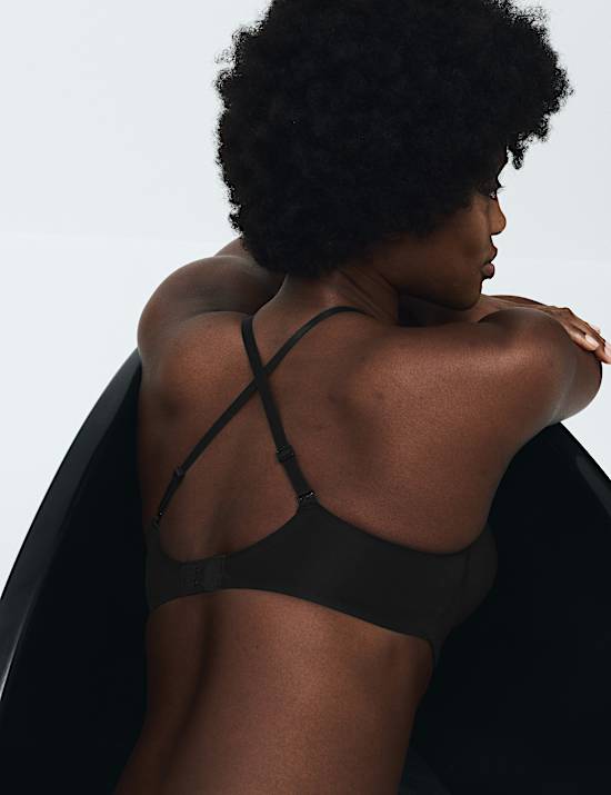 Body Invisibles Wired Push Up Plunge Bra (A-E)