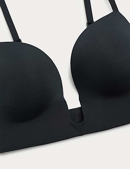 Body Invisibles Wired Push Up Plunge Bra (A-E)