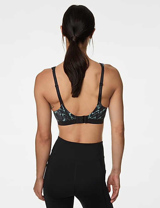 Medium Support Sports Hybrid T-Shirt Bra (A-E)