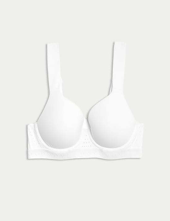 Medium Support Sports Hybrid T-Shirt Bra (A-E)