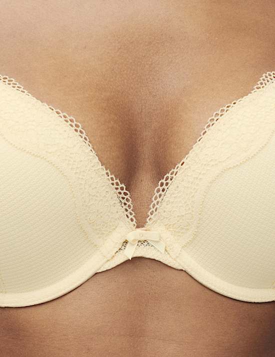 Set van 2 plunge-bh&rsquo;s Jasmine in push-upmodel met kant en beugel (cupmaten A-E)