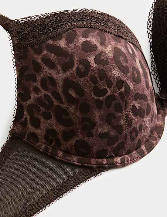 Sujetador escotado Push-Up con aros y encaje Jasmine (copas A-E)