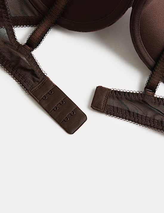 Sujetador escotado Push-Up con aros y encaje Jasmine (copas A-E)