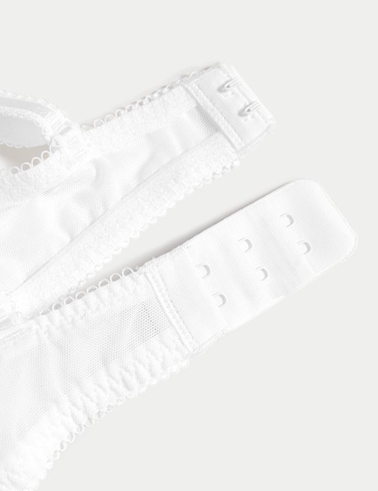 Jasmine Lace Wired Push Up Plunge Bra (A-E)