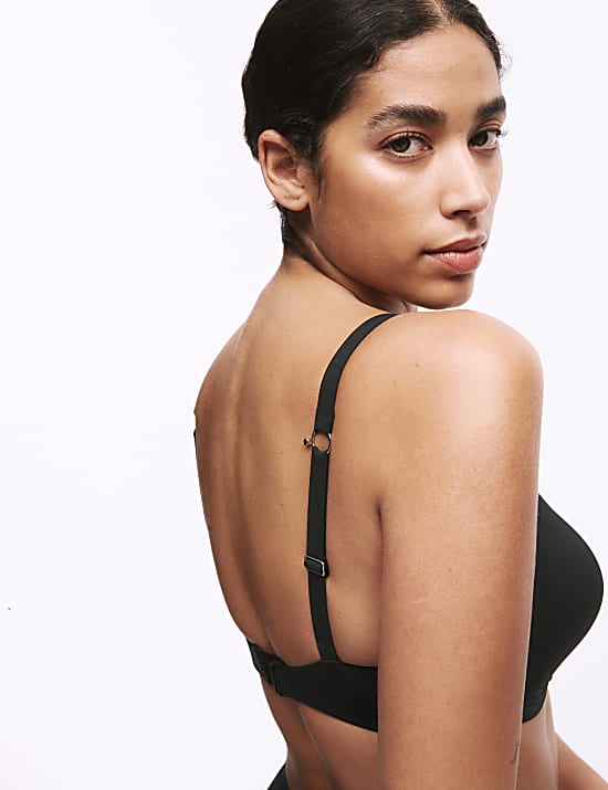 Beugelloze push-up-bustier voor cupmaten A-DD