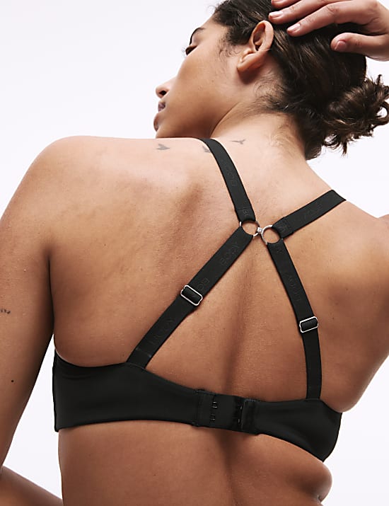 Beugelloze push-up-bustier voor cupmaten A-DD