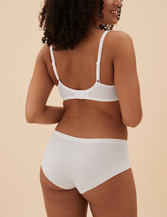 2pk Padded Push-up Plunge T-Shirt Bras AA-E