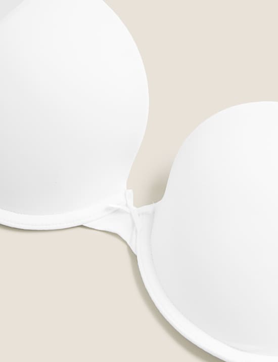 2pk Padded Push-up Plunge T-Shirt Bras AA-E