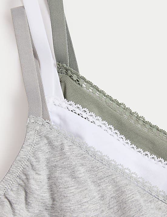 3pk Non Wired Full Cup Bras