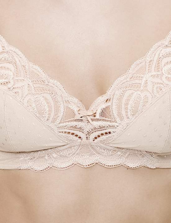 Amelia Lace Non Wired Full Cup Bra (A-E)