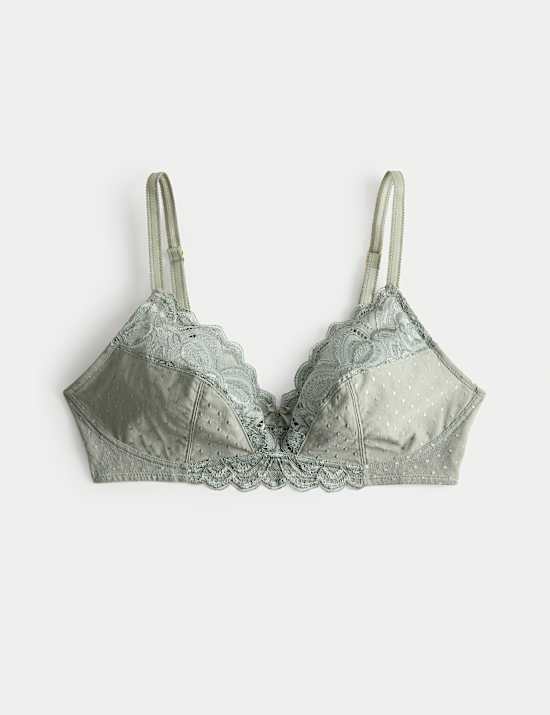 Amelia Lace Non Wired Full Cup Bra (A-E)