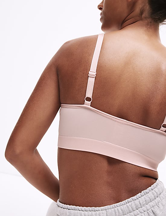 3pk Seamless Non Wired Bralettes