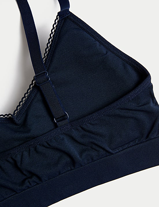 3pk Seamless Non Wired Bralettes