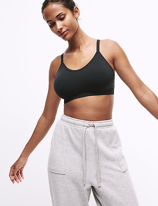 3pk Seamless Non Wired Bralettes