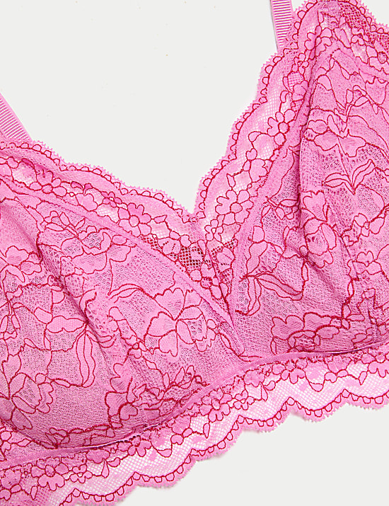 Lace Non Wired Bralette A-E