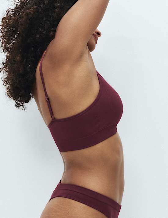 Lot de 3 soutiens-gorge bustier sans couture et sans armature